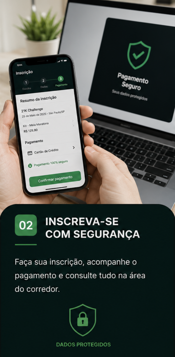 Inscrição online segura